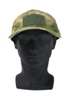 front view of an A-TACS FG cap on a mannequin head