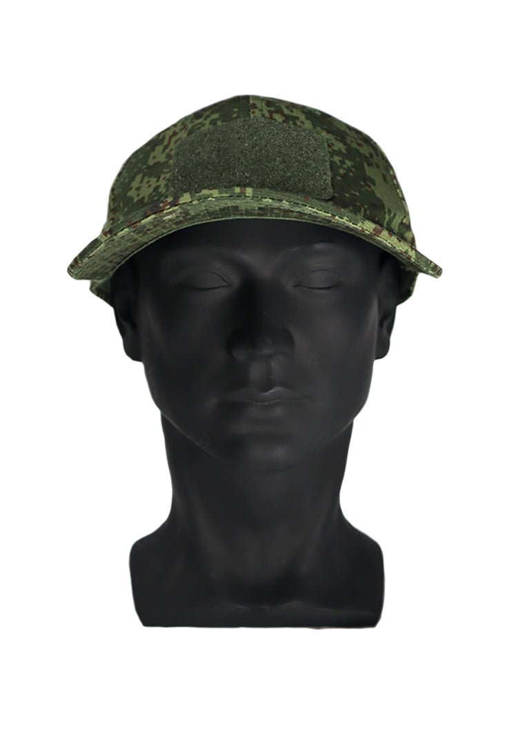 front view of a Russian EMR cap on a mannequin head
