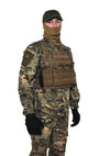 a guy wearing a Multicam uniform