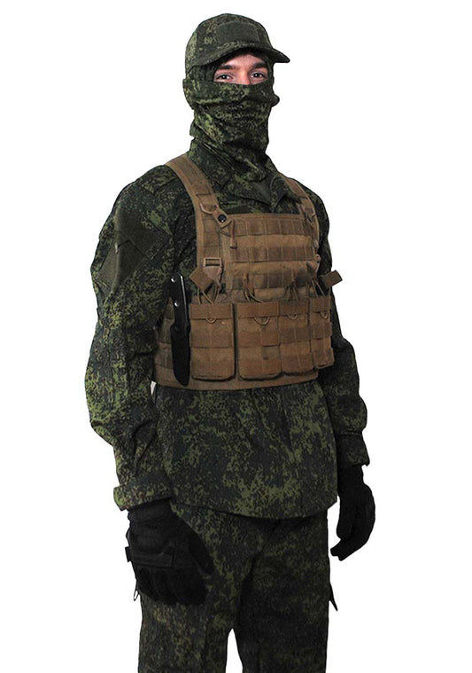 a guy wearing a Russian EMR uniform